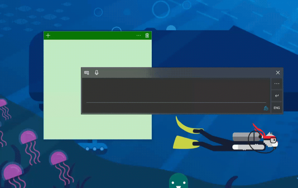 Windows 10 April 2018 Update - panel pisma odręcznego