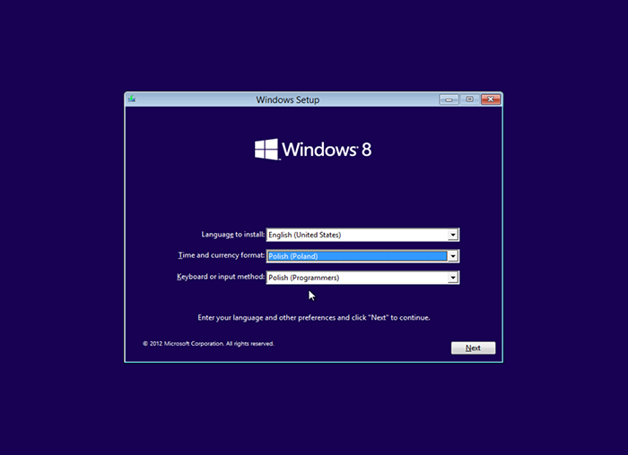 Instalujemy Windows 8 Enterprise