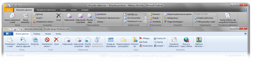 Windows Live Mail konta Microsoft Outlook