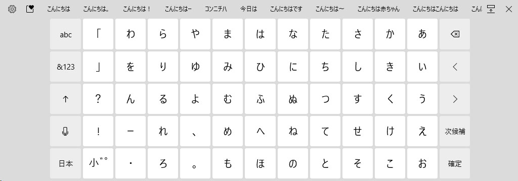 Japoński układ klawiatury 50-on