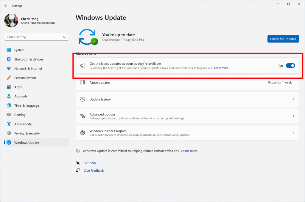Windows Insiderzy mogą teraz szybciej otrzymywać nowe aktualizacje.