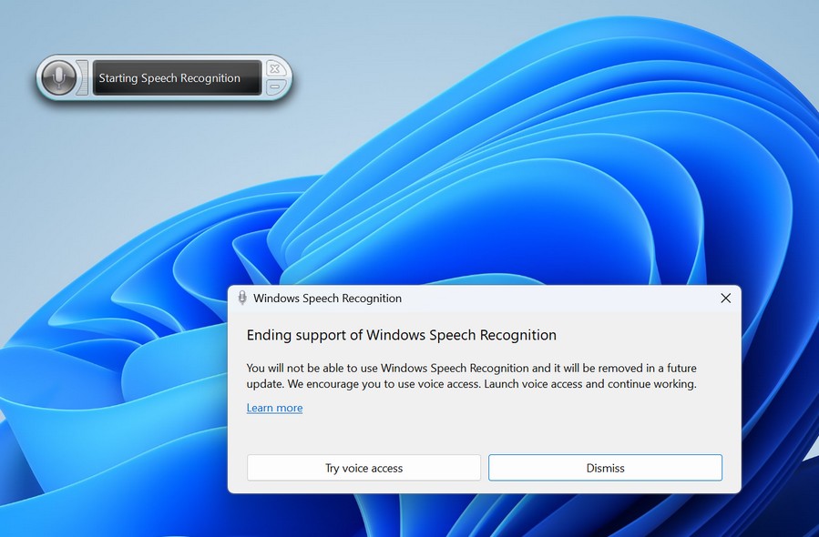 Rozpoznawanie mowy systemu Windows jest wycofywane