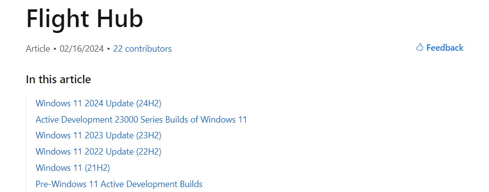 24H2 oficjalnie jako Windows 11 2024 Update