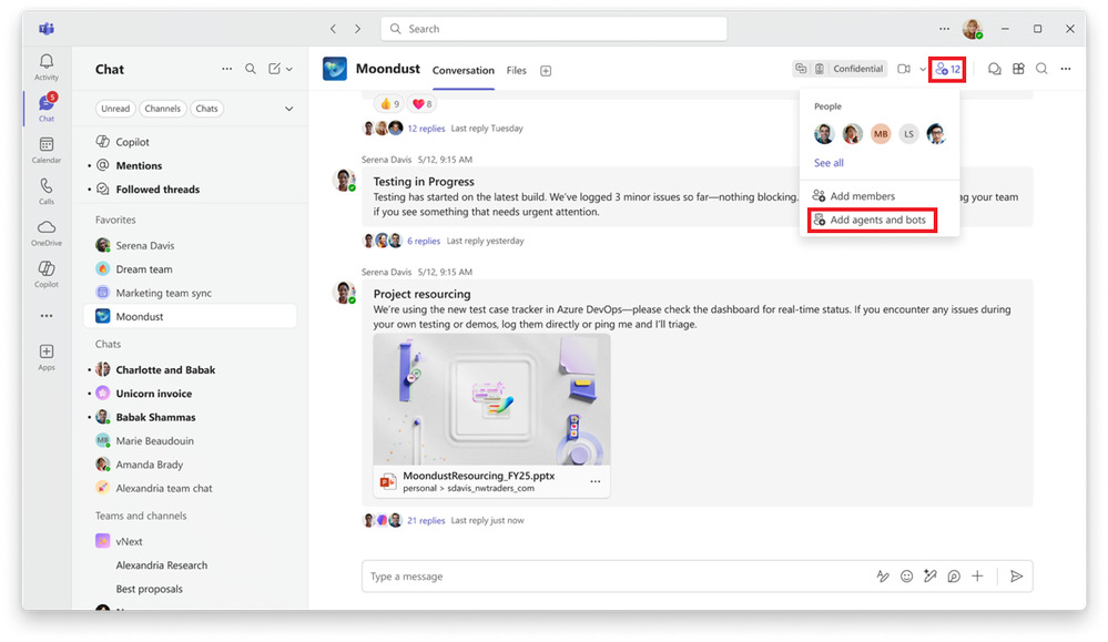 Agent kanału w Teams. Teraz zrobisz więcej z Copilotem