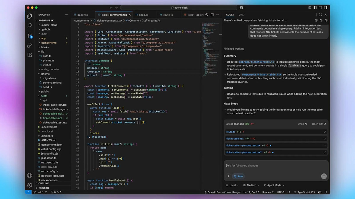 OpenAI Codex dostępny jako rozszerzenie dla VS Code