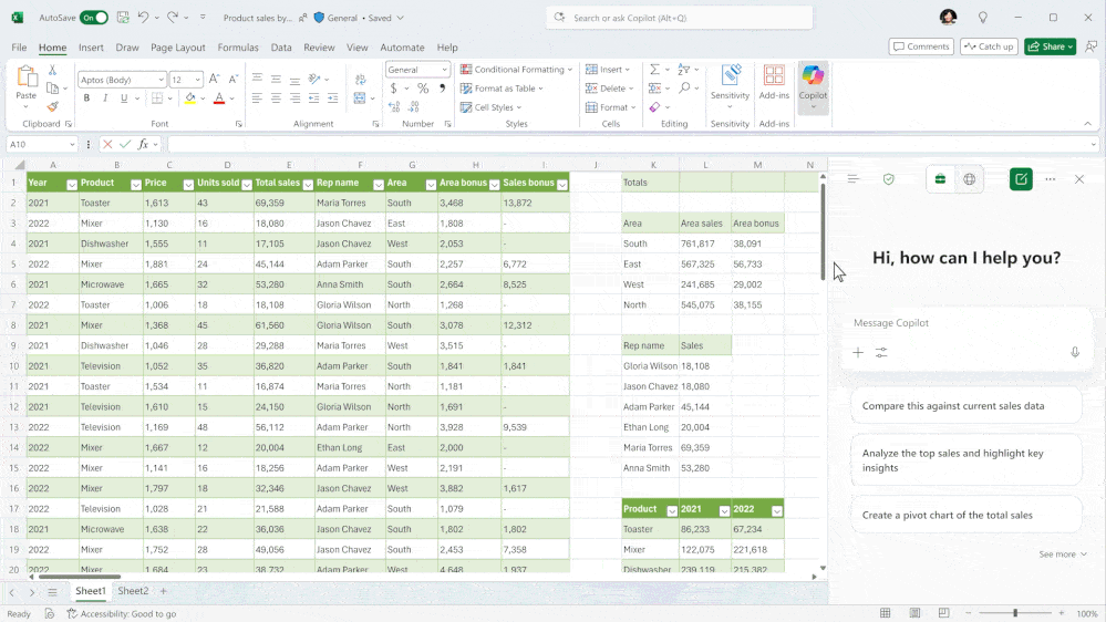 Copilot Chat dostępny dla wszystkich w Word, Excel, PowerPoint, Outlook i OneNote