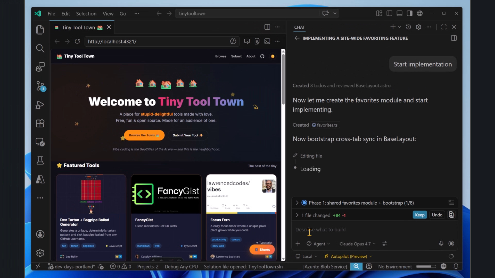 Claude Opus 4.7 w GitHub Copilot