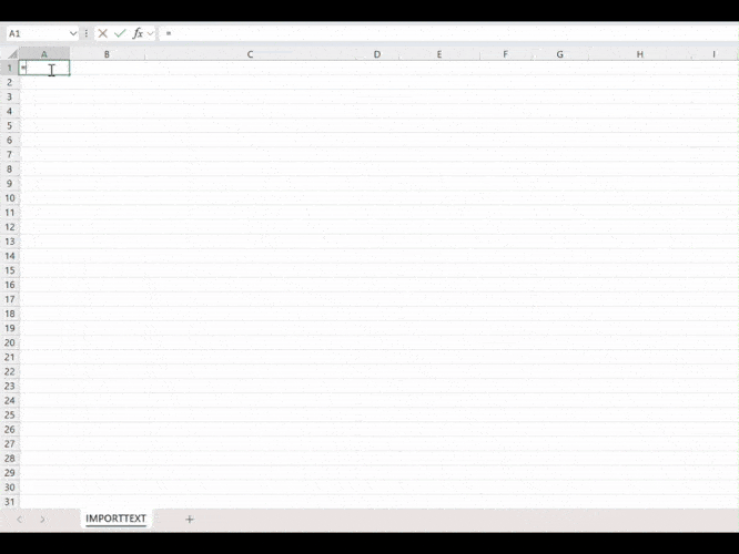 Import danych z pliku txt, csv lub tsv do Excela – funkcja IMPORTTEXT