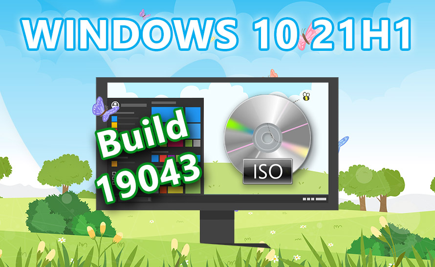 Windows 10 21H1 ISO image