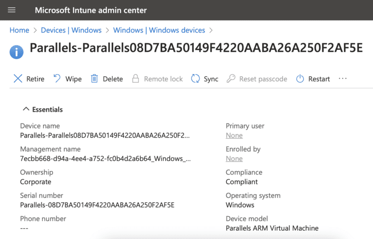 Parallels Desktop 19 z obsługą TouchID na Windows 10 i 11