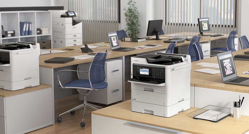 Ustawienie drukarki w biurze - EPSON