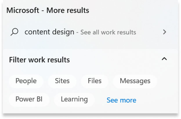 Microsoft Search w Windows i Edge