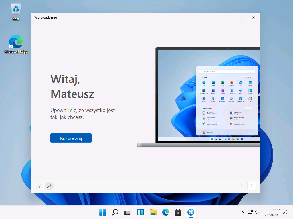 Windows 11 - WITAJ
