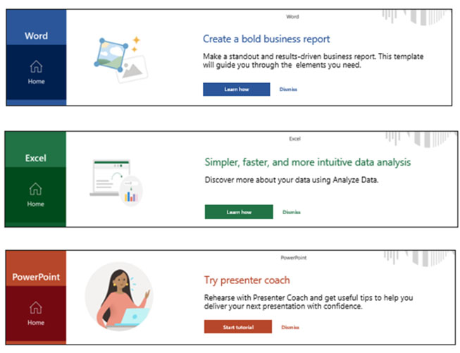 Wsparcie kontekstowe dla klientów biznesowych w Microsoft 365