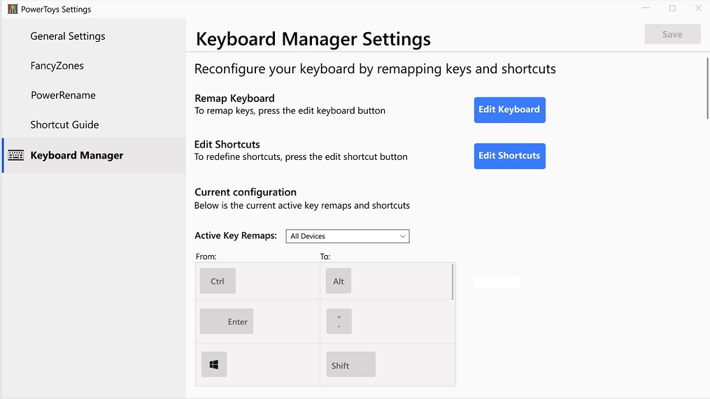 PowerToys-Keyboard-Manager