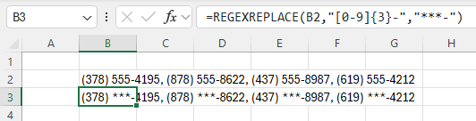 Nowe funkcje wyrażeń regularnych (Regex) w Excelu
