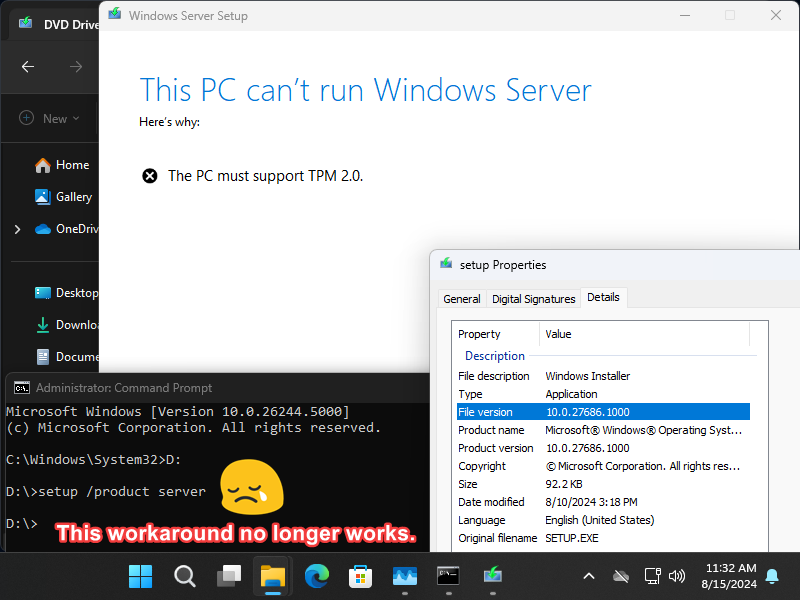 Nie działa już ominięcie wymagań Windows 11 podczas instalacji