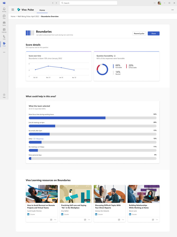 Microsoft Viva Pulse dostępny w wersji Public Preview