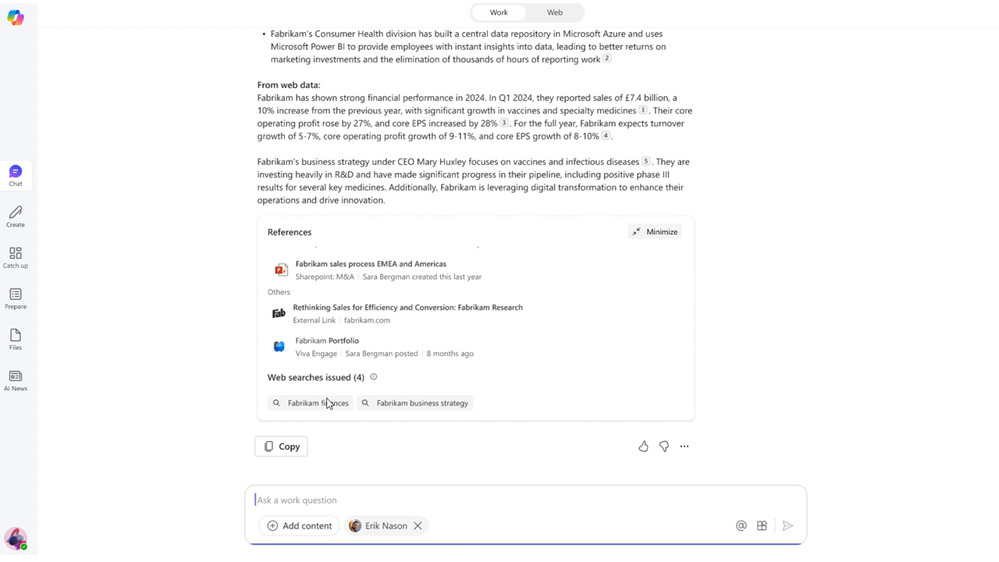 Microsoft Copilot pozwoli Ci sprawdzić, co dokładnie wyszukuje w Sieci