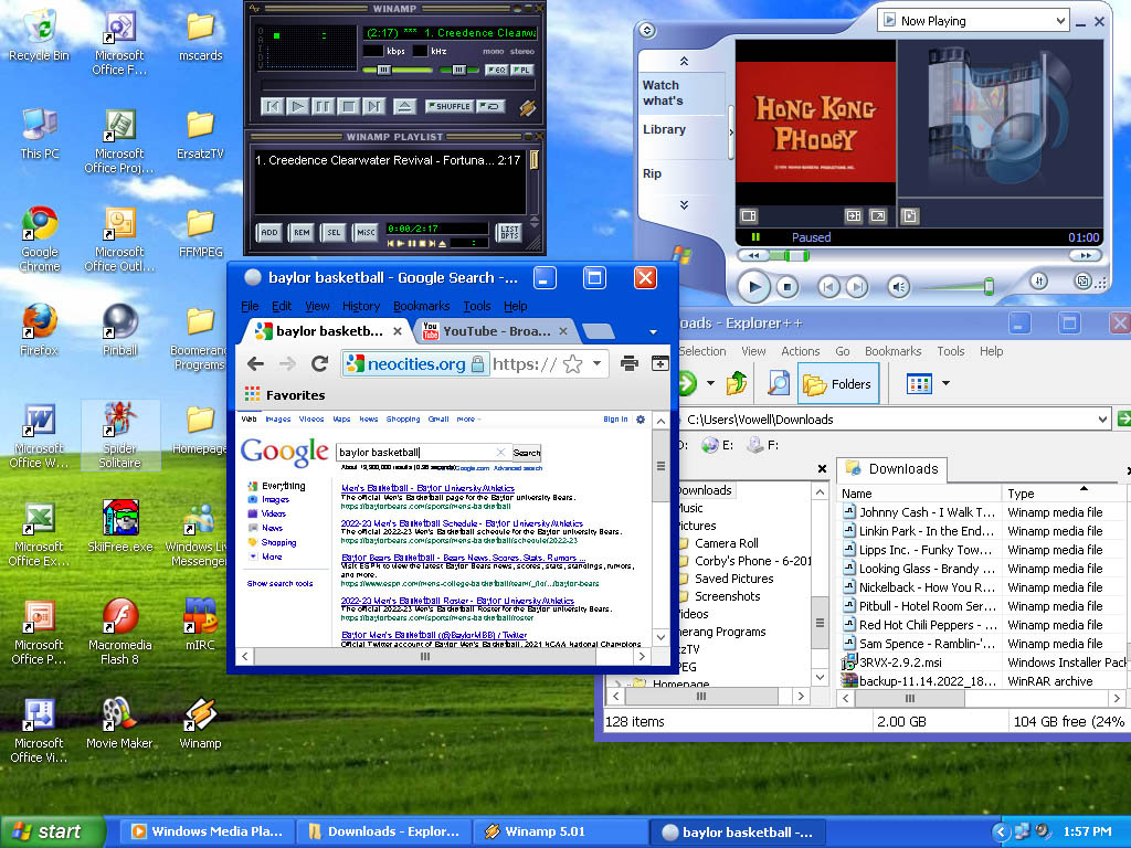 Windows 10 w stylu Windows XP. Źródło: r-CFB2, Reddit