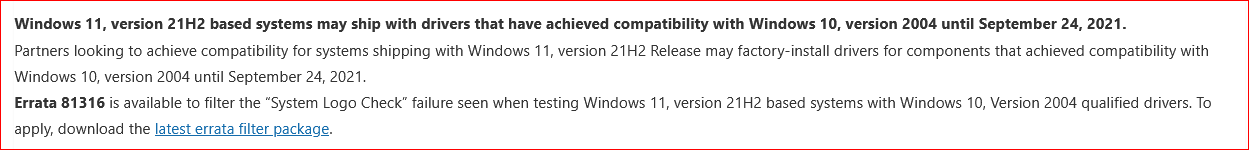 Windows 11 - sterowniki