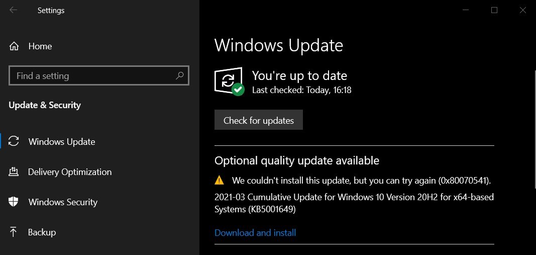 Windows Update