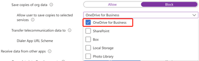 Bezpieczne zapisywanie plików z Edge w OneDrive na telefonie