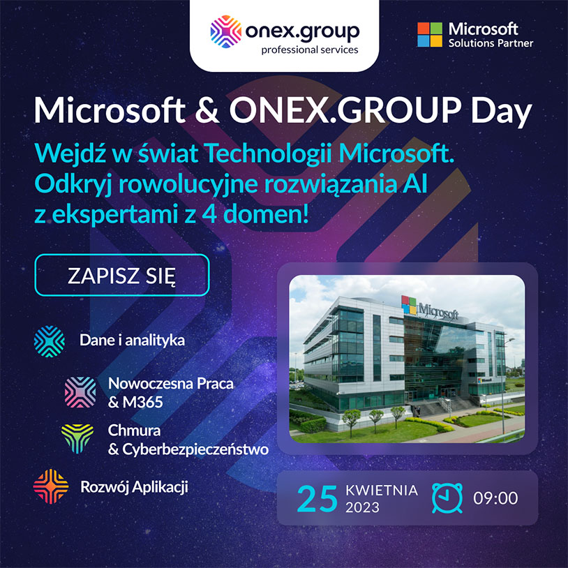 Microsoft & ONEX.GROUP Day