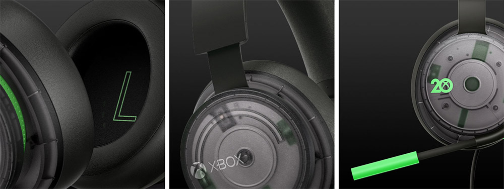 Zestaw słuchawkowy stereo do konsoli Xbox w wersji specjalnej na 20. rocznicę