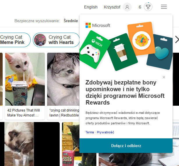 Microsoft Rewards w Polsce