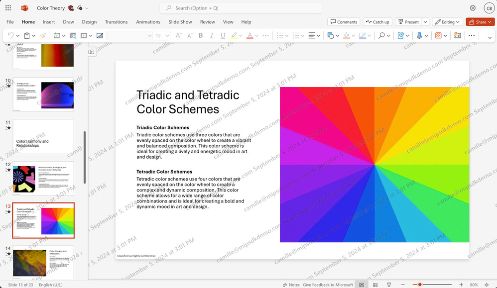 Dynamiczny znak wodny dostępny w Word, Excel i PowerPoint na Androida i iOS