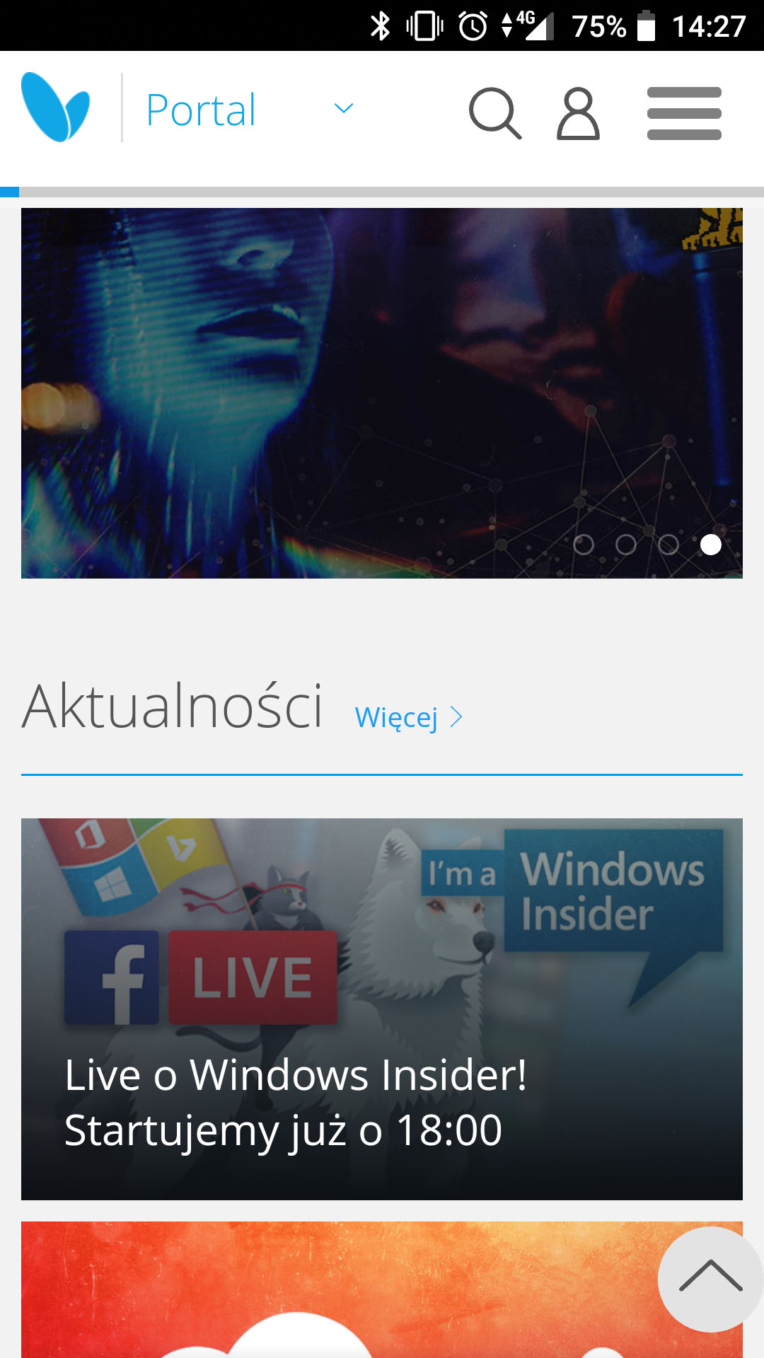 Edge na Androidzie, przeglądanie Sieci