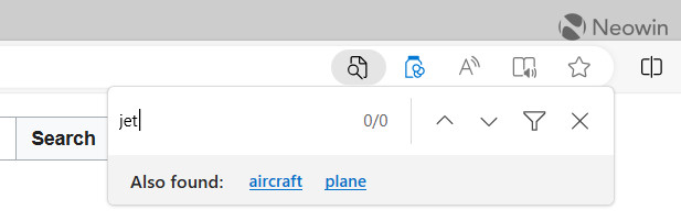 Microsoft Edge: Smart Find (Neowin)