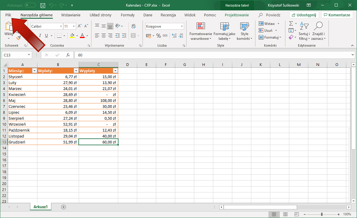 Gdzie jest podgląd wydruku w Excelu