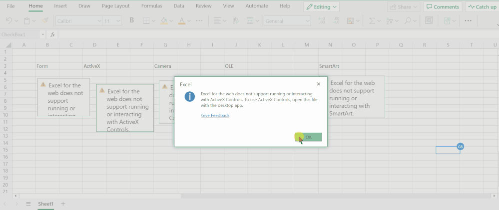 Excel w przeglądarce