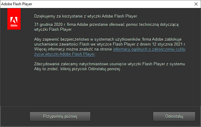 Adobe Flash Player 2021