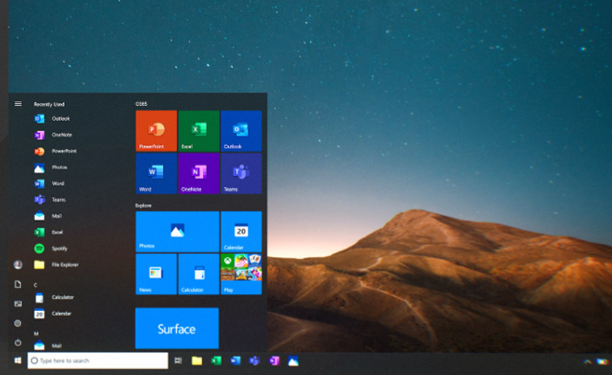 Nowe ikony w Windows 10