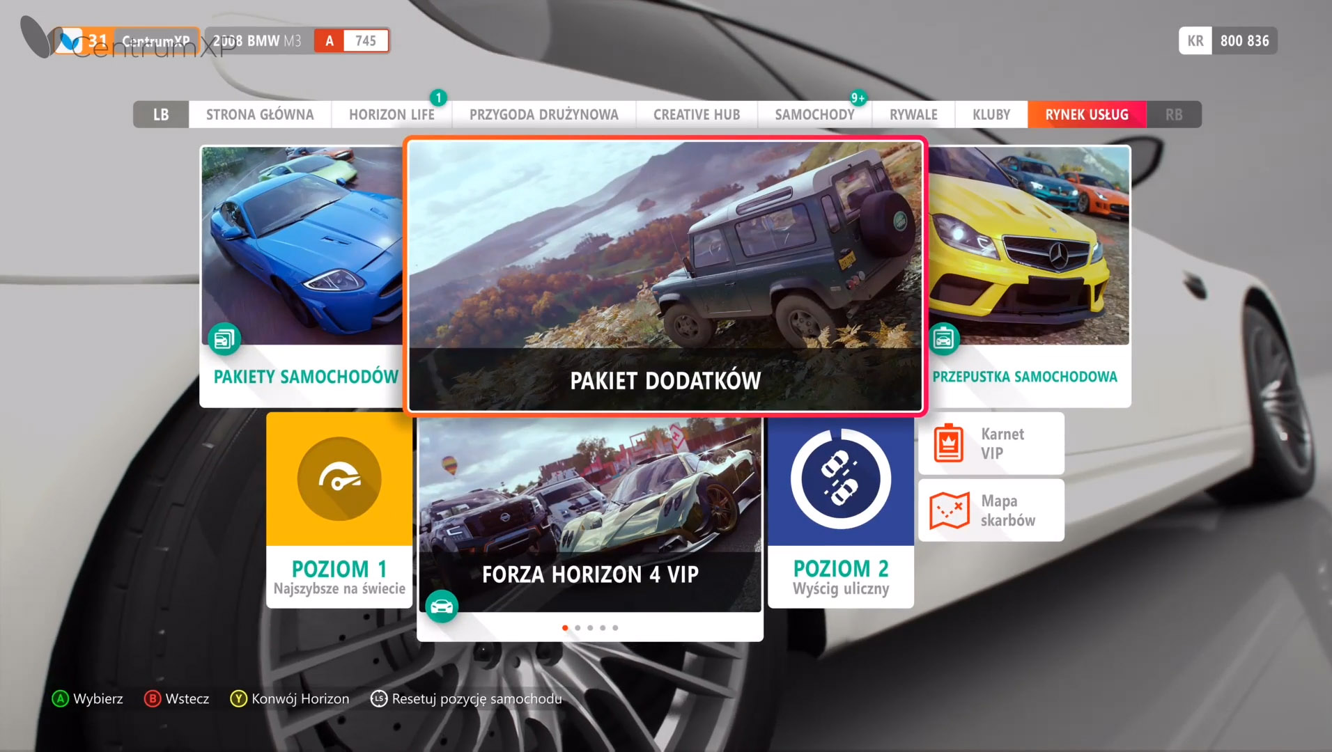 Forza Horizon 4 Mikro transakcje