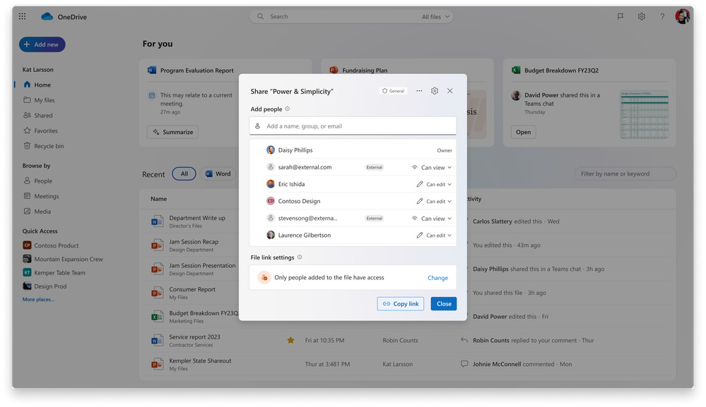 Duże zmiany w OneDrive. Microsoft stawia na agentową AI
