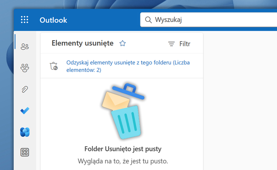 Jak odzyskać usunięte wiadomości z Outlooka?