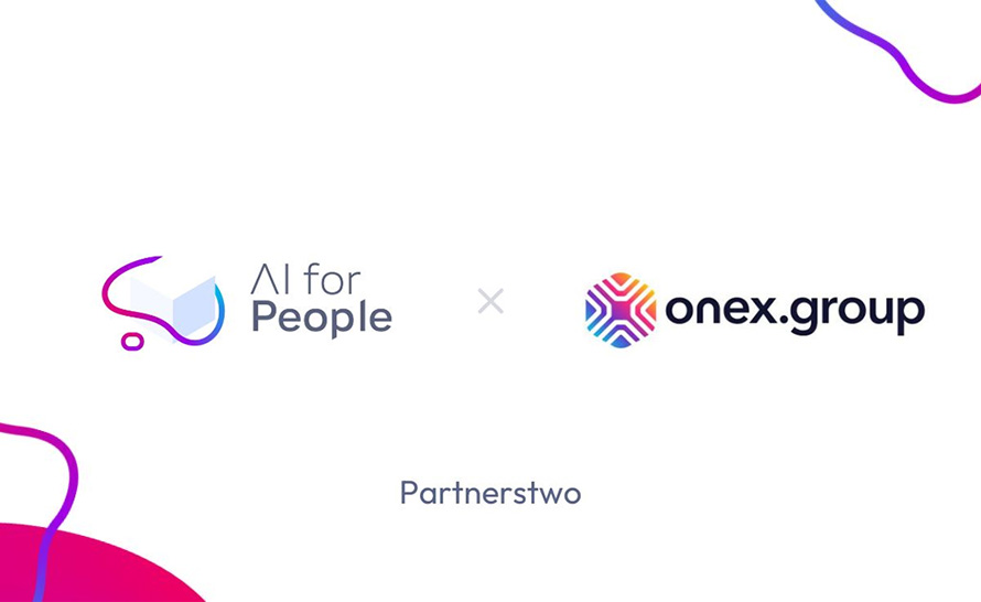 AI może służyć ludziom. Nowe partnerstwo Onex Group i AI for People