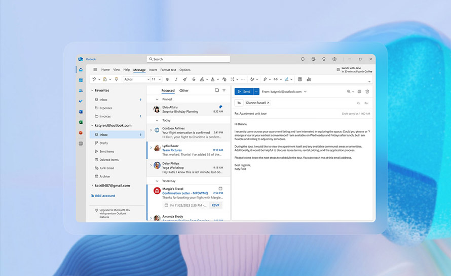 Nowy Outlook na Windows już ogólnodostępny dla firm