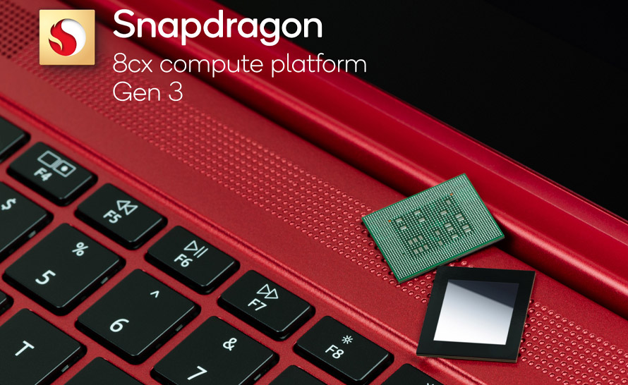 Nowe układy Snapdragon 8cx Gen 3 i 7c+ Gen3 dla Windows on ARM