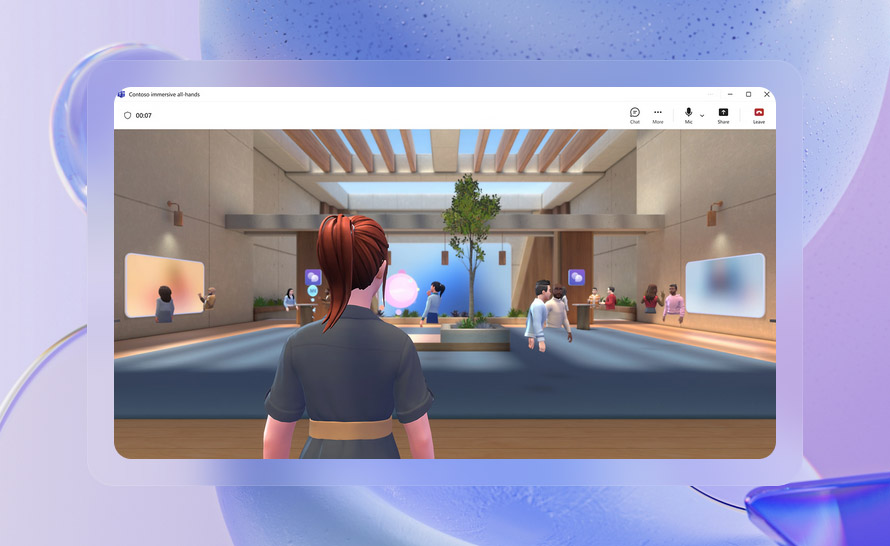 Microsoft Mesh uśmiercony. Zastąpią go wydarzenia immersywne w Teams