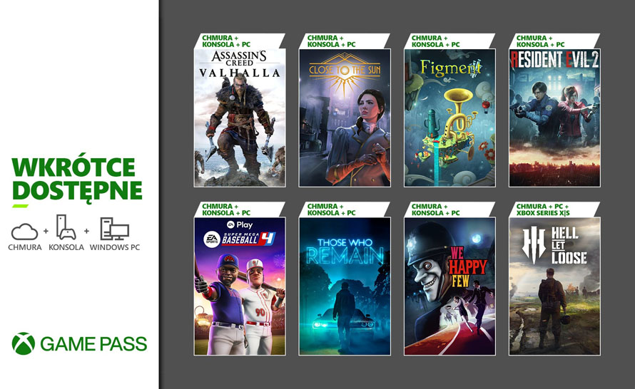 Pierwsza aktualizacja Xbox Game Pass w 2024 roku