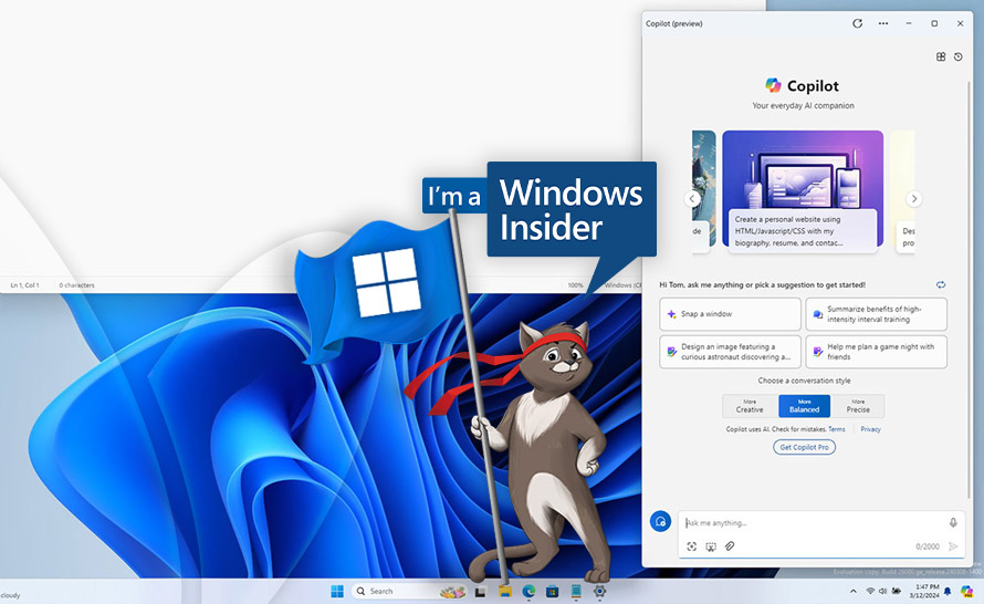 Poprawki w Windows 11 Insider Preview (build 26100 w Canary i Dev Channels)