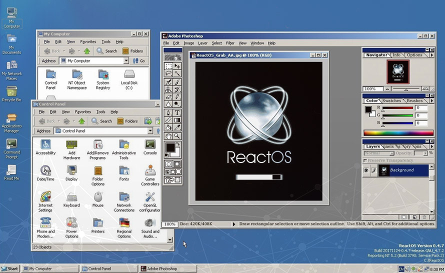 ReactOS to zrzynka z Windows Research Kernel? Tak twierdzi jego deweloper