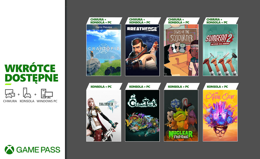 Co nowego we wrześniowej aktualizacji Xbox Game Pass?