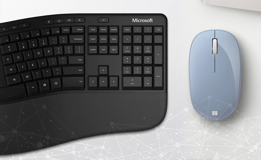 Nowe akcesoria Microsoftu: mysz Bluetooth oraz ergonomiczna klawiatura + mysz