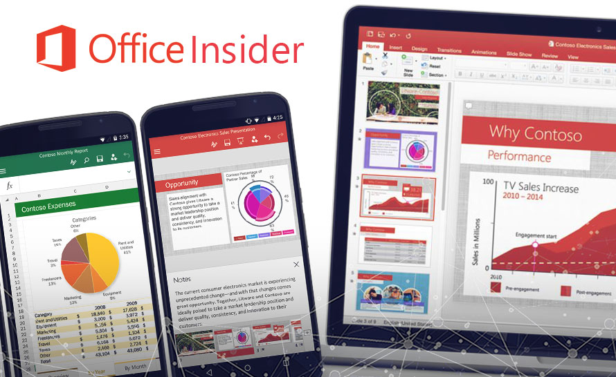Wzmiankowanie obecne w aplikacjach Office na Androida i iOS